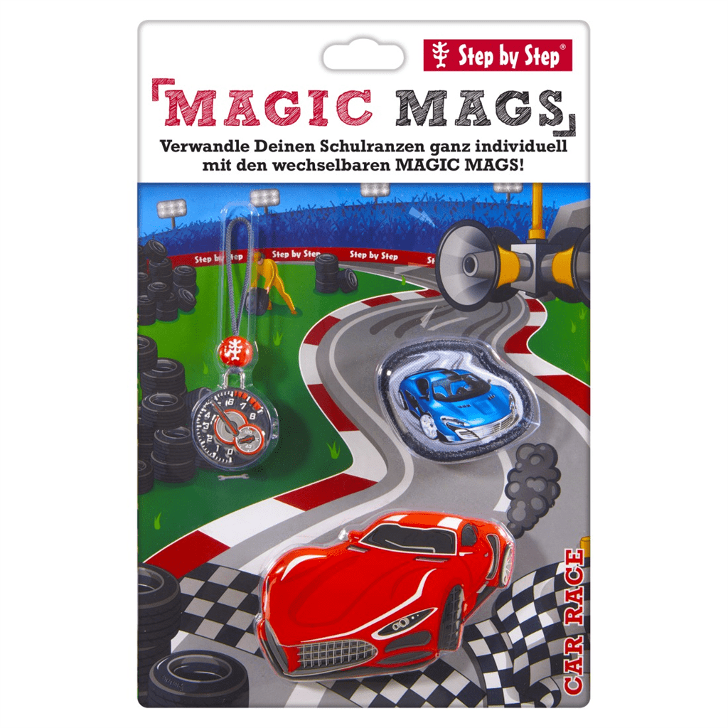 Doplňková sada obrázků MAGIC MAGS Závodník k aktovkám GRADE, SPACE, CLOUD, 2v1 a KID - Obrázek 6