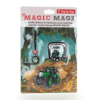 Doplňková sada obrázků MAGIC MAGS Zelený traktor k aktovkám GRADE, SPACE, CLOUD, 2v1 a KID - Obrázek 8