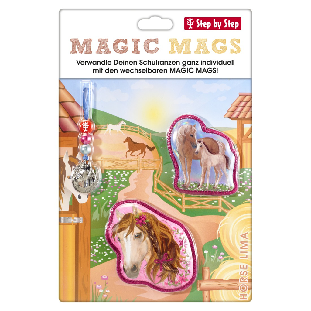 Doplňková sada obrázků MAGIC MAGS Koník Lima k aktovkám GRADE, SPACE, CLOUD, 2v1 a KID - Obrázek 5