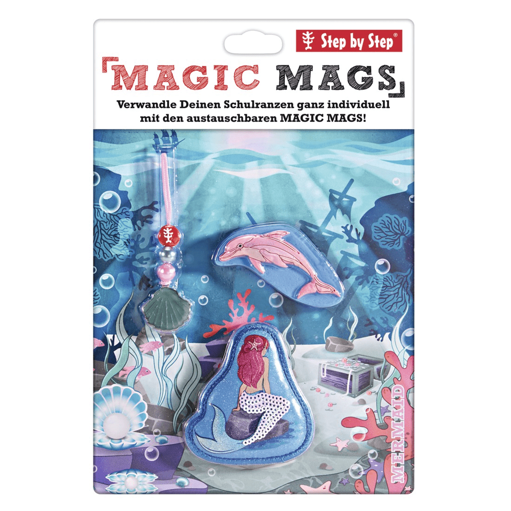 Doplňková sada obrázků MAGIC MAGS Mořská víla k aktovkám GRADE, SPACE, CLOUD, 2v1 a KID - Obrázek 6