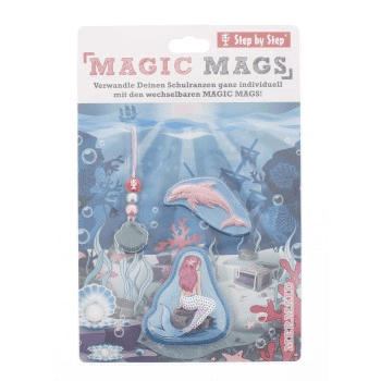 Doplňková sada obrázků MAGIC MAGS Mořská víla k aktovkám GRADE, SPACE, CLOUD, 2v1 a KID - Obrázek 8