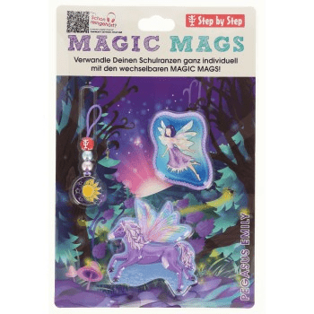 Doplňková sada obrázků MAGIC MAGS Pegas Emily k aktovkám GRADE, SPACE, CLOUD, 2v1 a KID - Obrázek 8