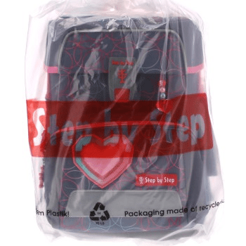 Školní aktovka pro prvňáčky Step by Step SPACE - 5dílný set, Glitter Heart Hazle, certifikát AGR - Obrázek 20