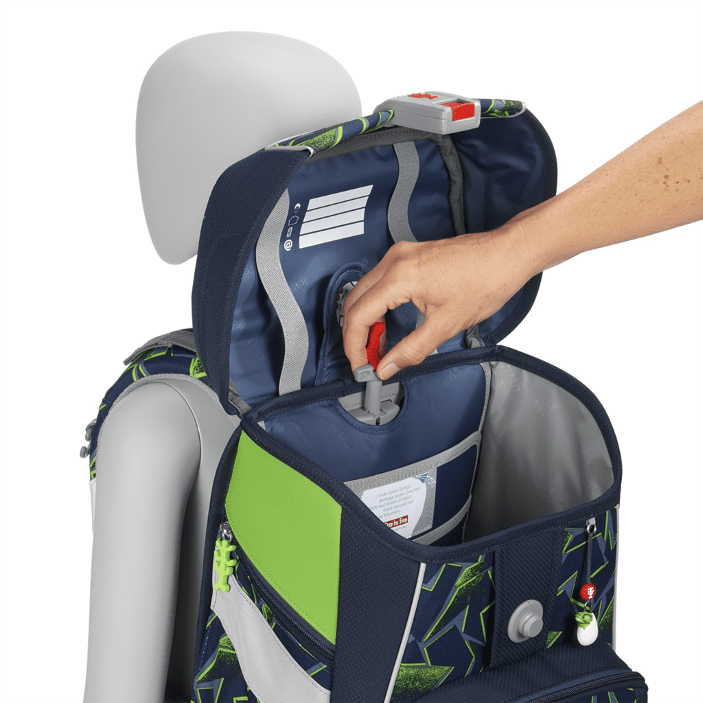 Školní aktovka pro prvňáčky Step by Step SPACE - 5dílný set, Wild T-Rex Taro, certifikát AGR - Obrázek 19
