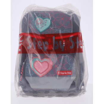 Školní aktovka/batoh 2IN1 PLUS pro prvňáčky – 6dílný set, Step by Step Glitter Heart Hazle - Obrázek 11