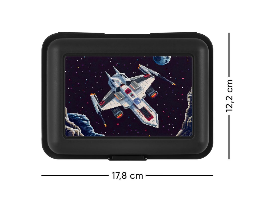 BAAGL Box na svačinu Pixel Space - Obrázek 2