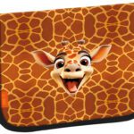 Školní penál jednopatrový Giraffe