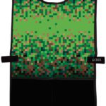 Zástěrka na výtvarnou výchovu pončo Pixel