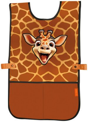 Zástěrka na výtvarnou výchovu pončo Giraffe