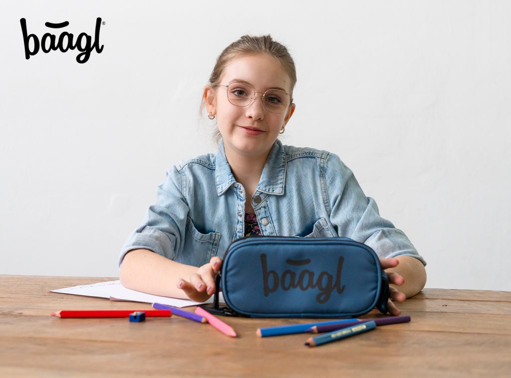 BAAGL Studentský penál etue Ocean Blue - Obrázek 7