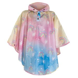 BAAGL Outdoor pláštěnka pončo Unicorn vel. S (110 -130 cm)