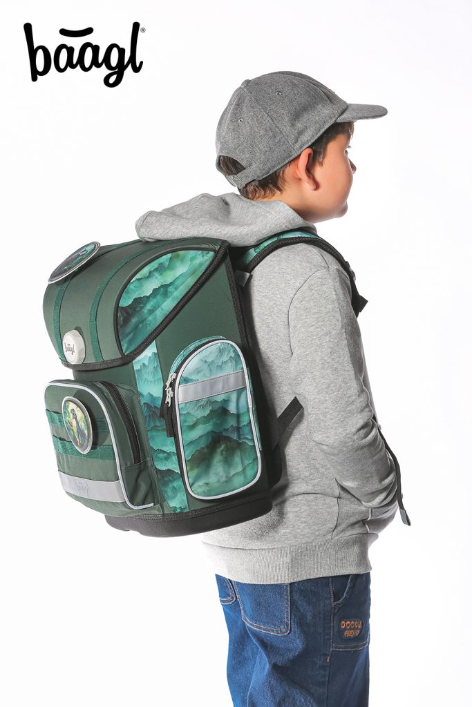 Školní set BAAGL Ergo Dino: aktovka, penál, sáček - Obrázek 10