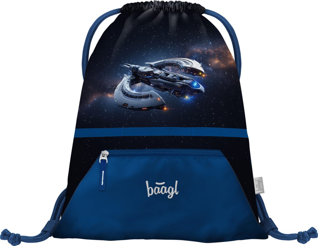 Školní set BAAGL Zippy Vesmírná loď: aktovka, penál, sáček - Obrázek 15