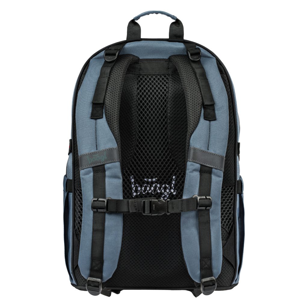 BAAGL Školní batoh Skate Dust Blue - Obrázek 4