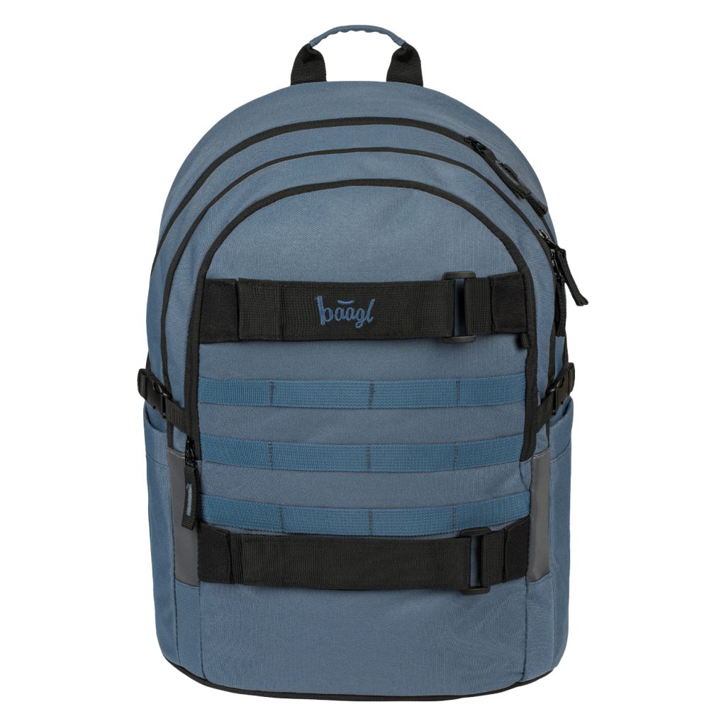 BAAGL Školní batoh Skate Dust Blue GRS