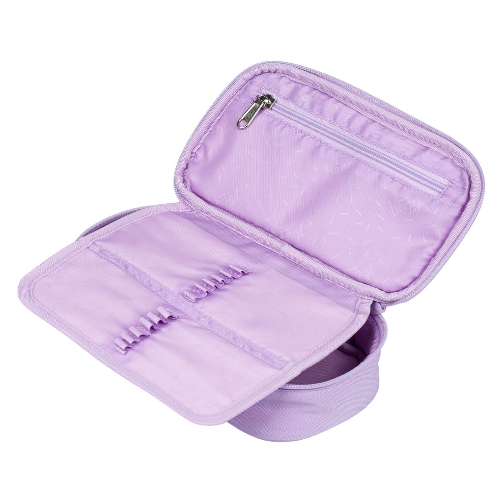BAAGL Školní penál etue Skate Lavender - Obrázek 3