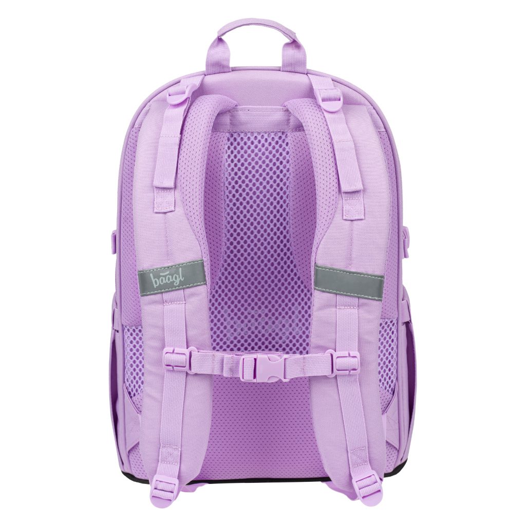 Školní set BAAGL Core Lavender: batoh, penál, sáček - Obrázek 4