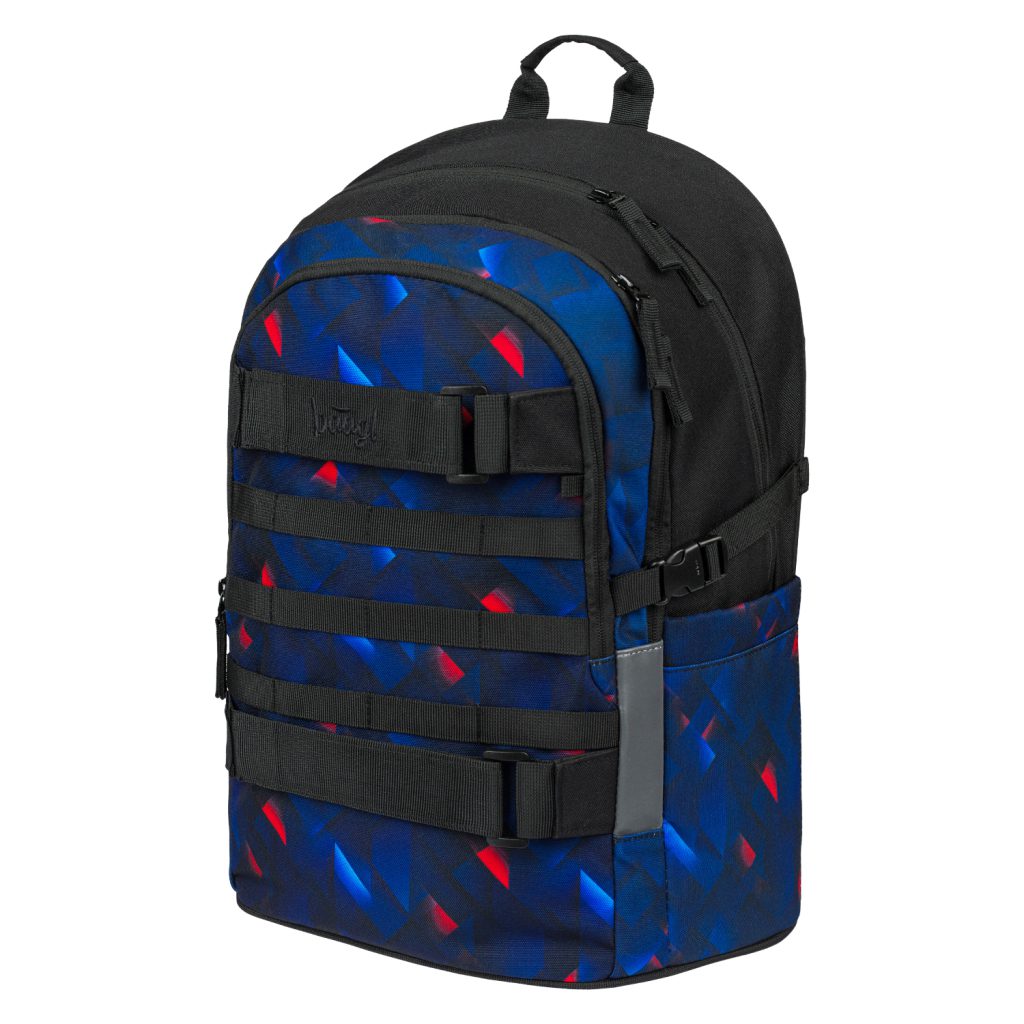 Školní set BAAGL Skate Indigo: batoh, penál, sportovní taška - Obrázek 3