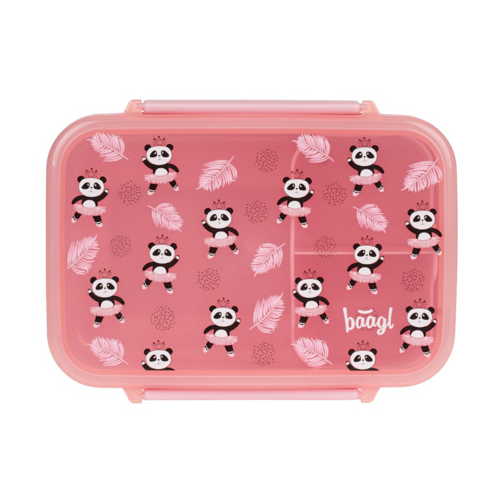 BAAGL Box na svačinu s přihrádkami Panda - Obrázek 2