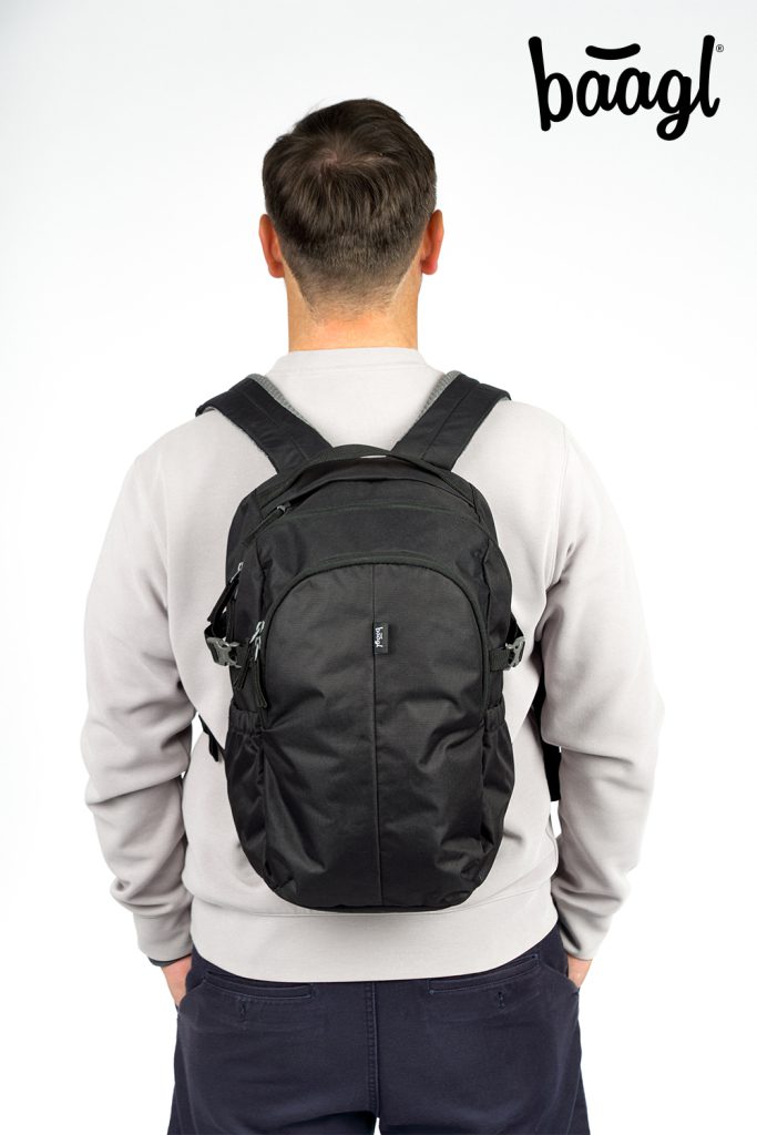BAAGL Batoh Dash Black GRS - Obrázek 12