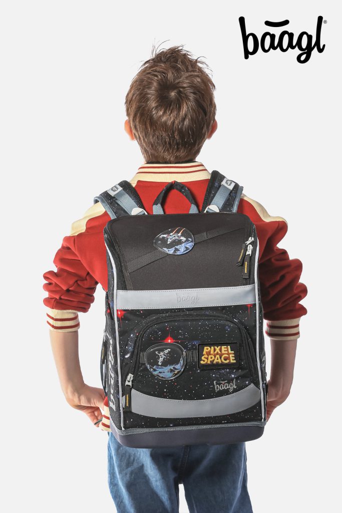 BAAGL Školní aktovka Zippy plus Pixel Space - Obrázek 12