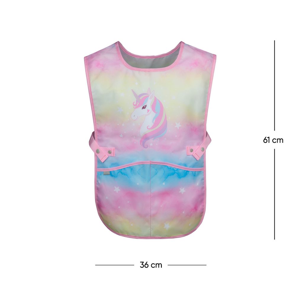 BAAGL Dětská zástěra Rainbow Unicorn - Obrázek 4