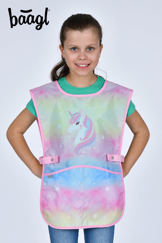 BAAGL Dětská zástěra Rainbow Unicorn - Obrázek 5