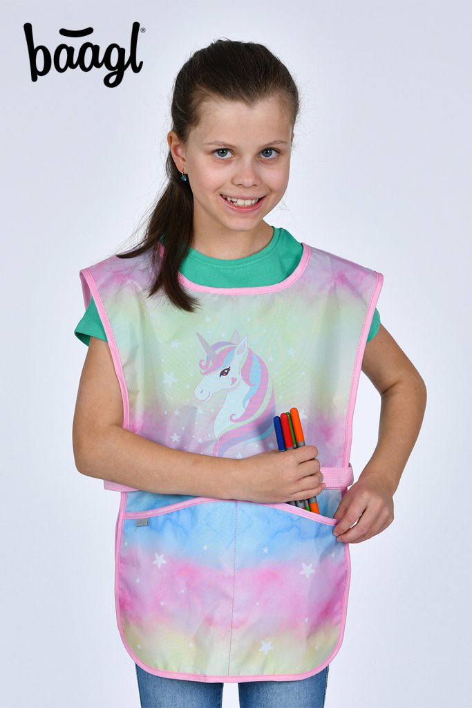 BAAGL Dětská zástěra Rainbow Unicorn - Obrázek 6
