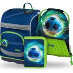 BAAGL SET 3 Zippy plus Fotbalový míč: aktovka, penál, sáček