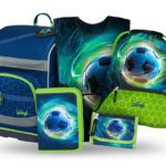 BAAGL SET 5 Zippy Plus Fotbalový Míč: aktovka, penál, sáček, zástěra, peněženka
