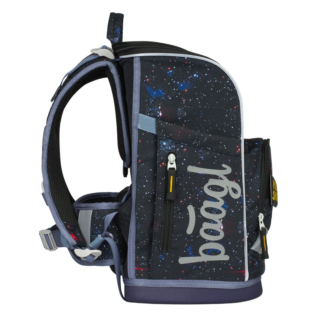 Školní set BAAGL Zippy Plus Pixel Space: aktovka, penál, sáček, zástěra, peněženka - Obrázek 9