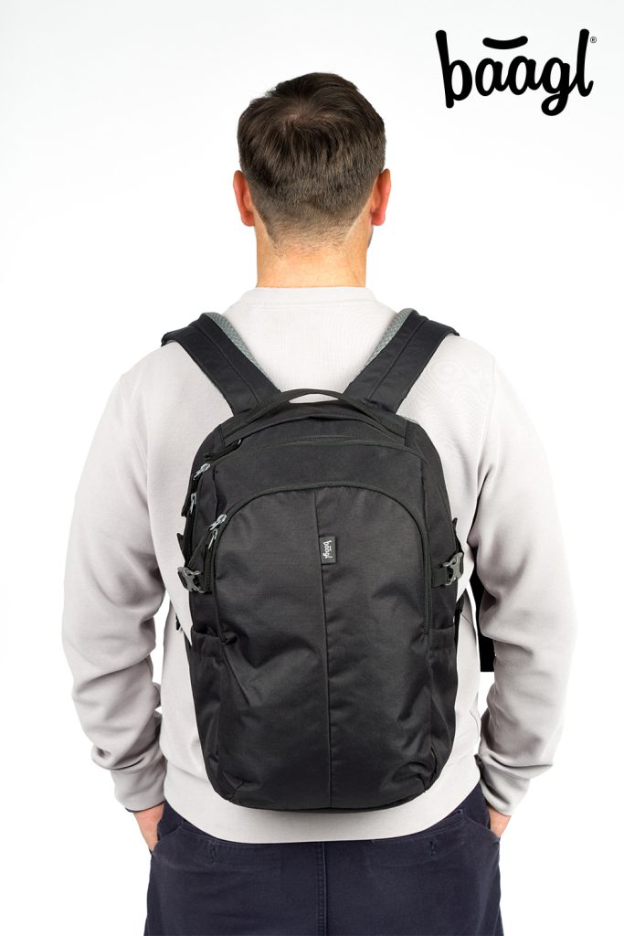 BAAGL Batoh Dash Max Black GRS - Obrázek 12