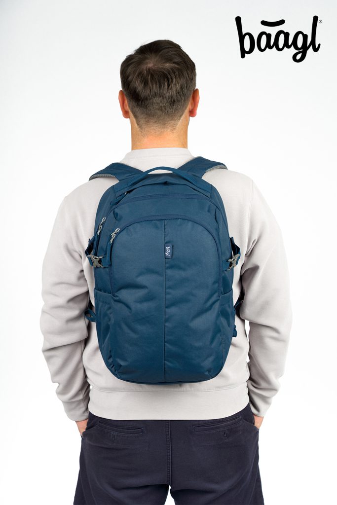 BAAGL Batoh Dash Max Navy GRS - Obrázek 12