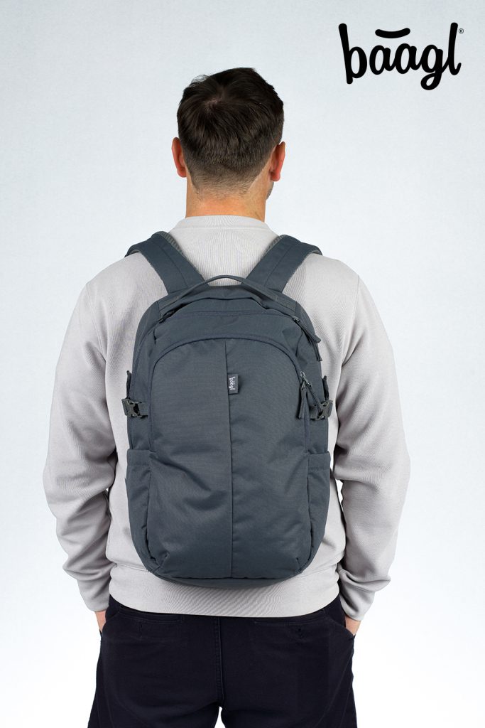 BAAGL Batoh Dash Max Grey GRS - Obrázek 12