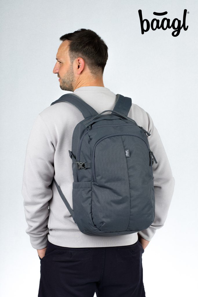 BAAGL Batoh Dash Max Grey GRS - Obrázek 13