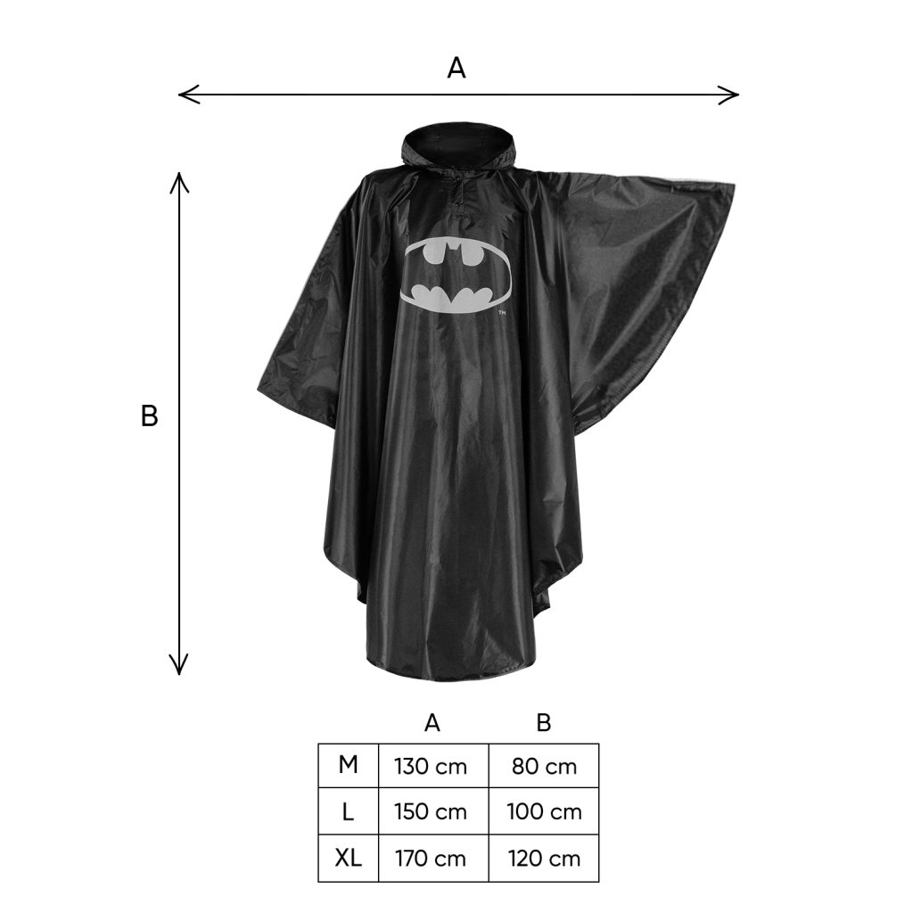 BAAGL Pláštěnka Batman Logo vel. L - Obrázek 9