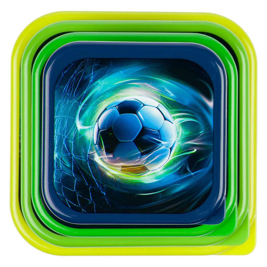 BAAGL Box na svačinu 4 v 1 Fotbal - Obrázek 4