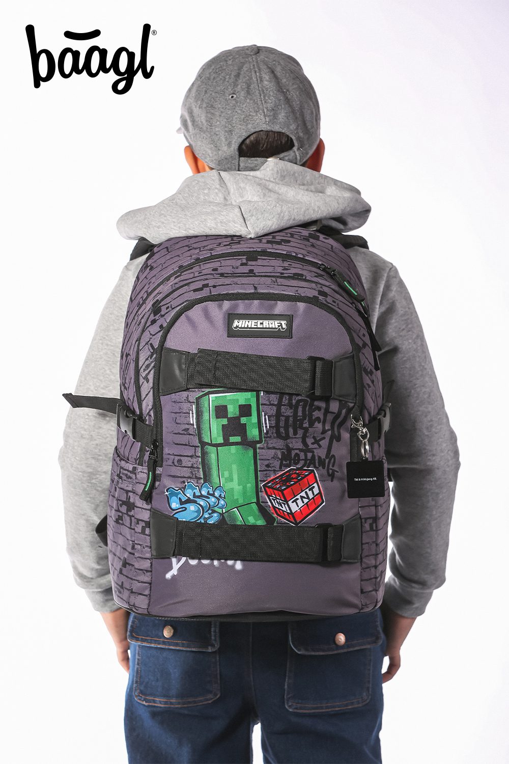 BAAGL Školní batoh Skate Minecraft TNT - Obrázek 13