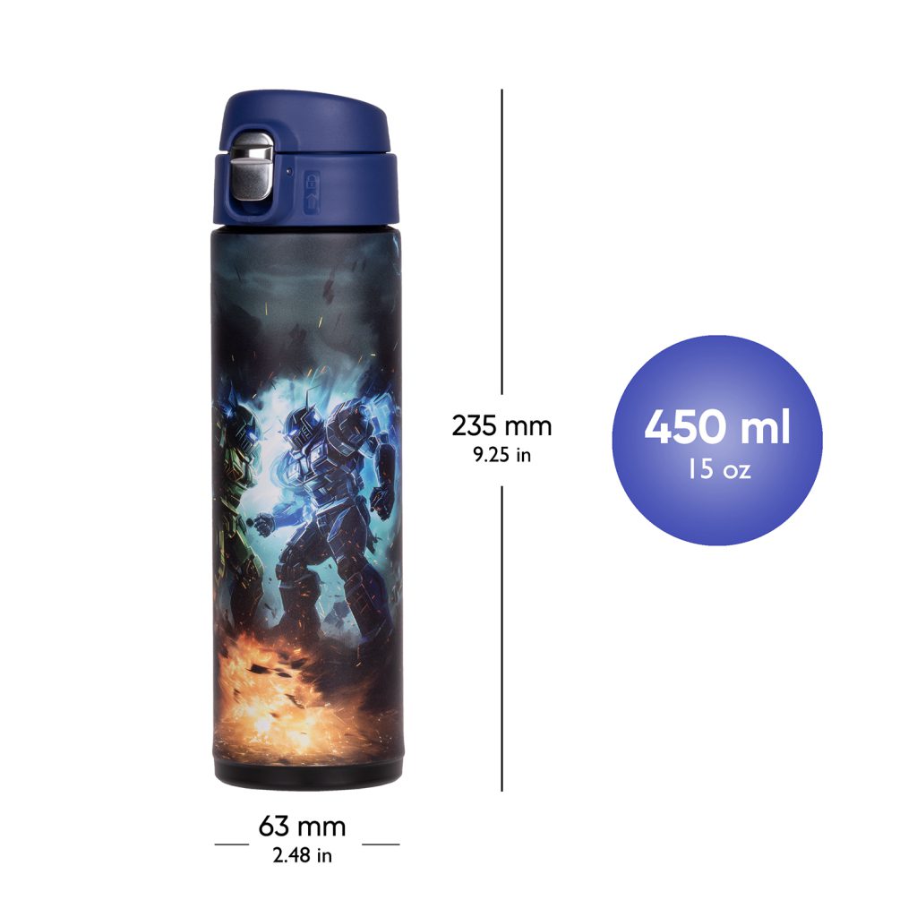 BAAGL Termoláhev Roboti, 450 ml - Obrázek 5