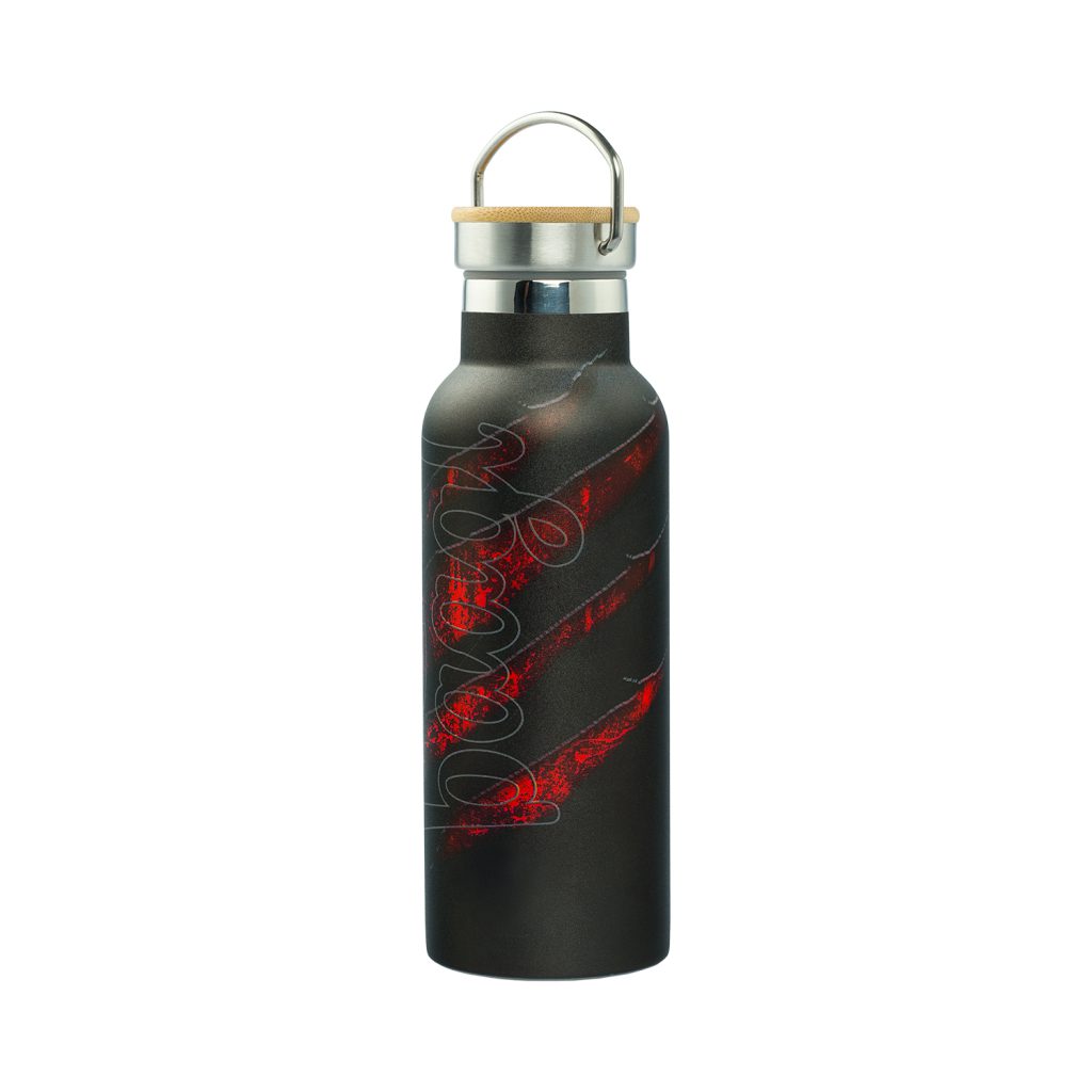 BAAGL Termoláhev s bambusovým víčkem Láva, 500 ml