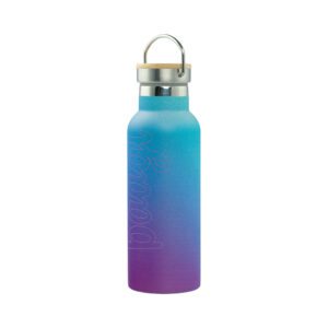 BAAGL Termoláhev s bambusovým víčkem Gradient modro-fialová, 500 ml