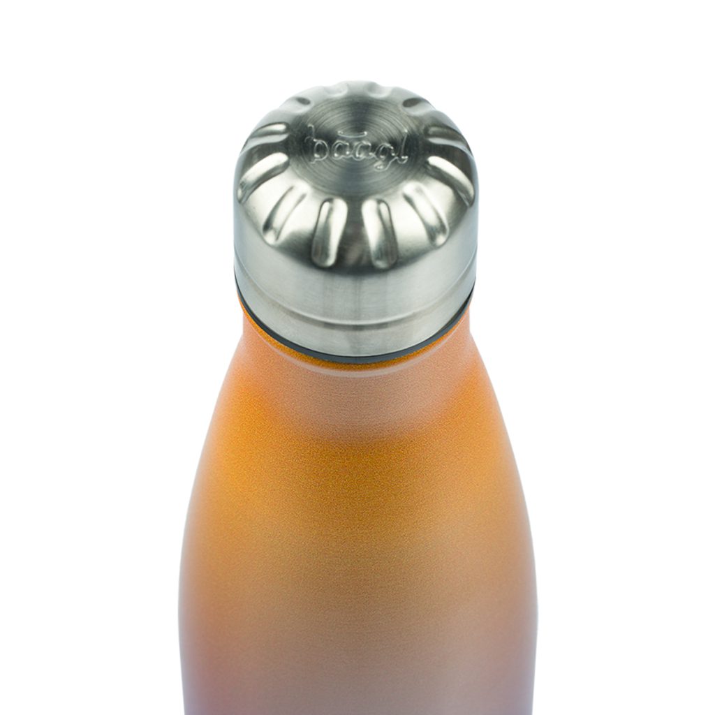 BAAGL Termoláhev s kovovým víčkem Gradient žluto-fialová, 500 ml - Obrázek 2