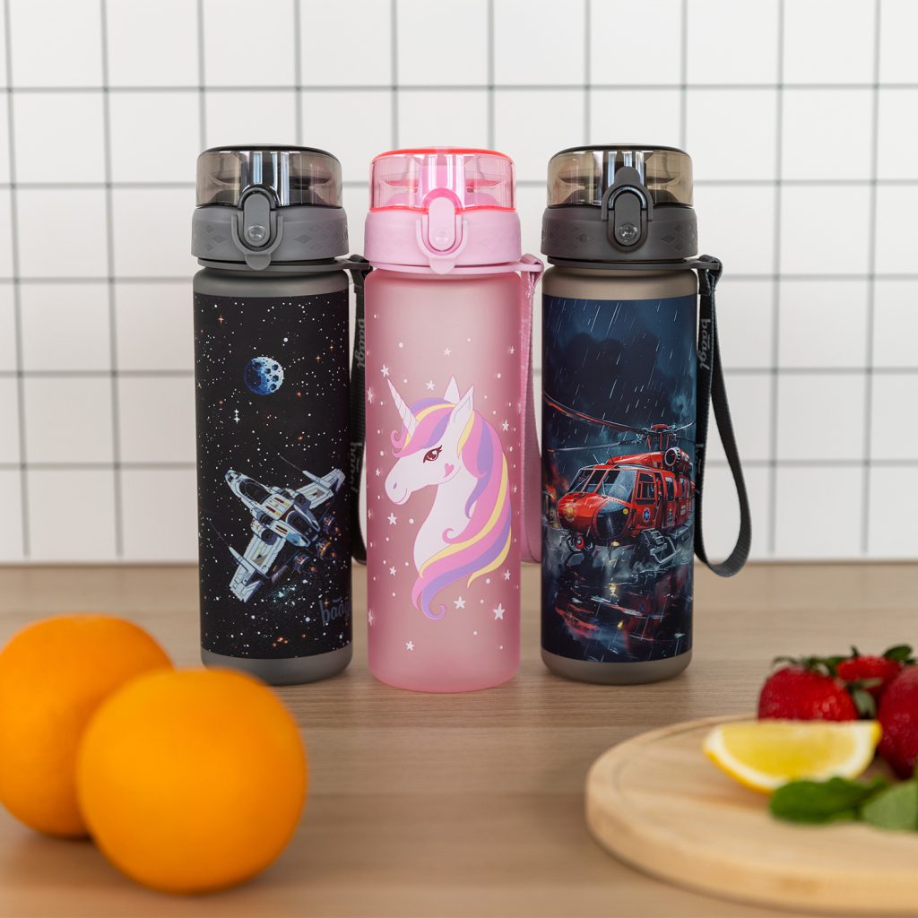 BAAGL Tritanová láhev na pití Pixel Space 500 ml - Obrázek 8
