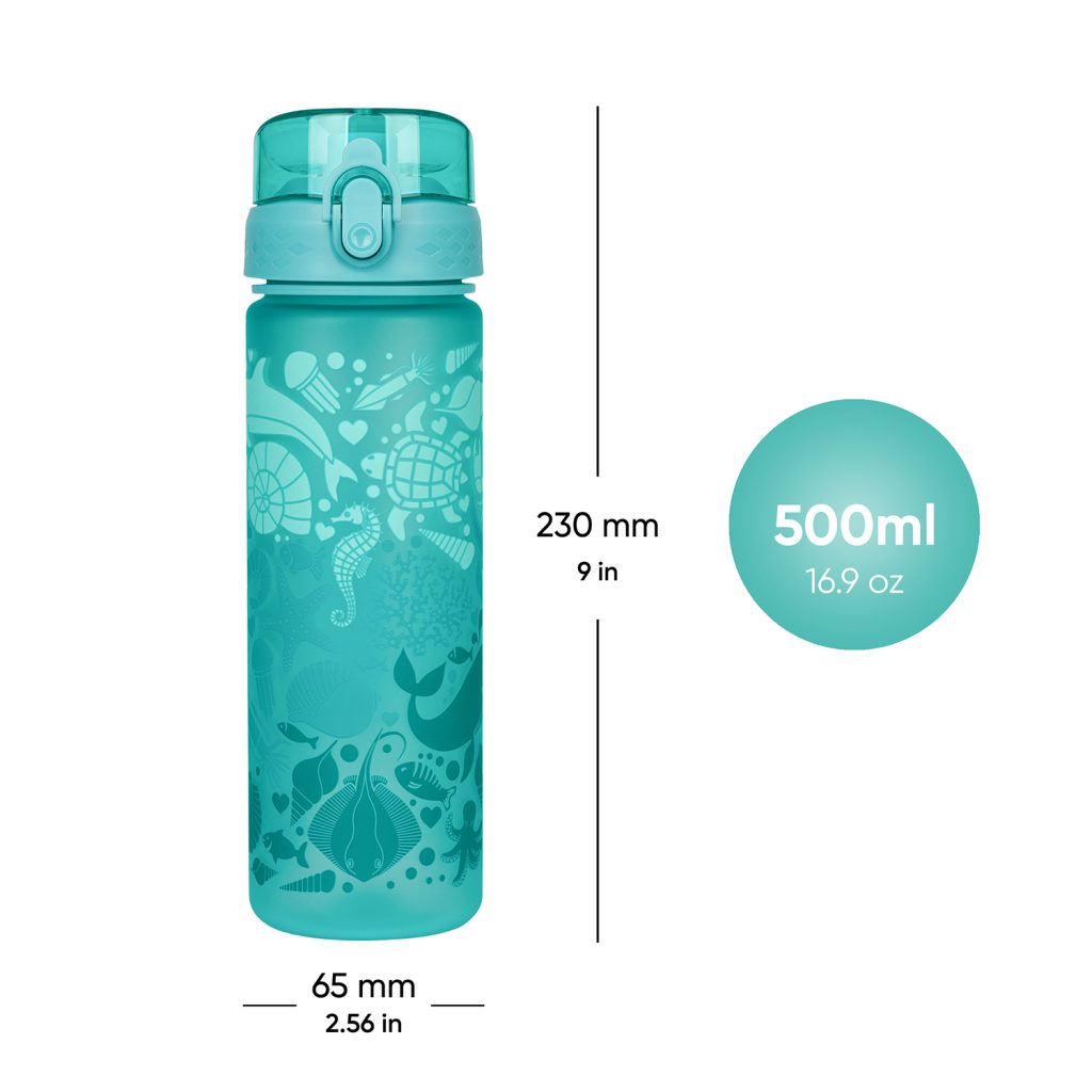 BAAGL Tritanová láhev na pití Delfín 500 ml - Obrázek 5