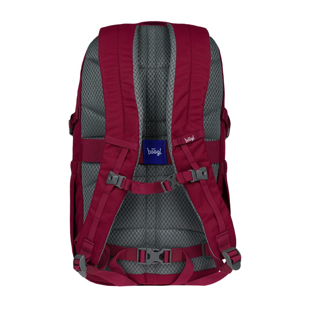 BAAGL Batoh Dash Burgundy GRS - Obrázek 9