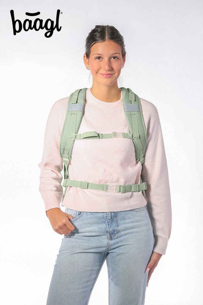 Školní set BAAGL Skate max Mentol - batoh, penál, sáček - Obrázek 5