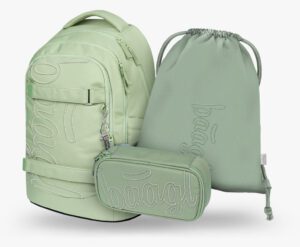 BAAGL SET 3 Skate Max Mentol: batoh, penál, sáček GRS