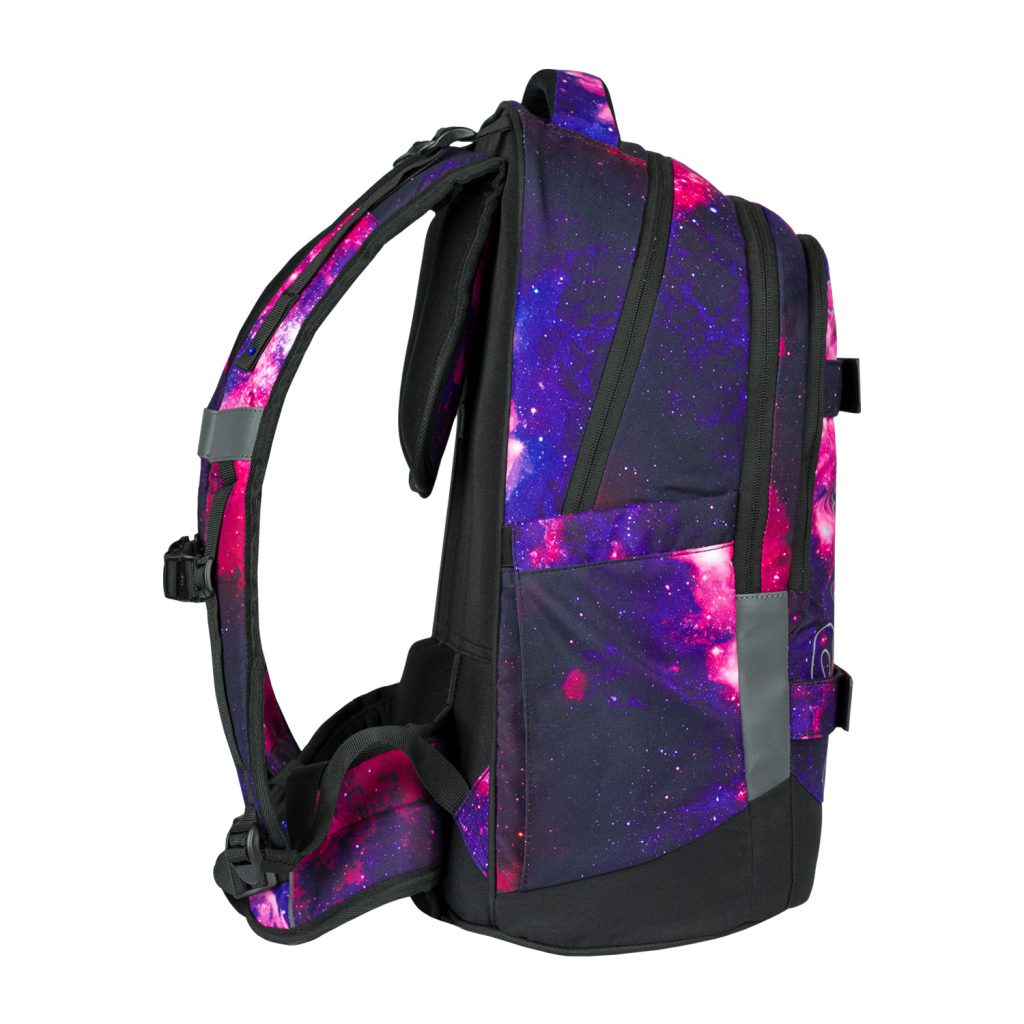 Školní set BAAGL Skate max Galaxy - batoh, penál, sáček, sportovní taška, ledvinka - Obrázek 9