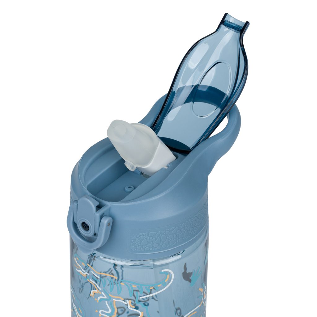 BAAGL Tritanová láhev na pití s brčkem Dino 500 ml - Obrázek 4