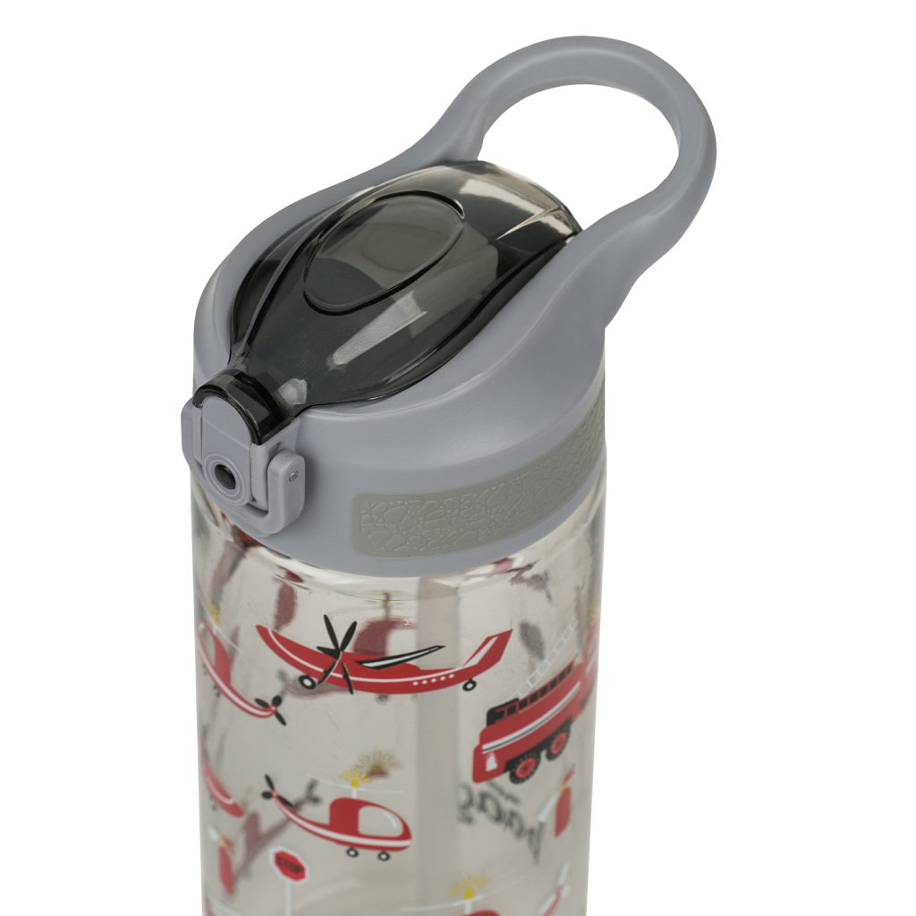 BAAGL Tritanová láhev na pití s brčkem Záchranáři 500 ml - Obrázek 3